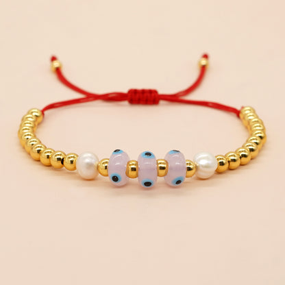 Retro Eye Glass Copper Wholesale Bracelets