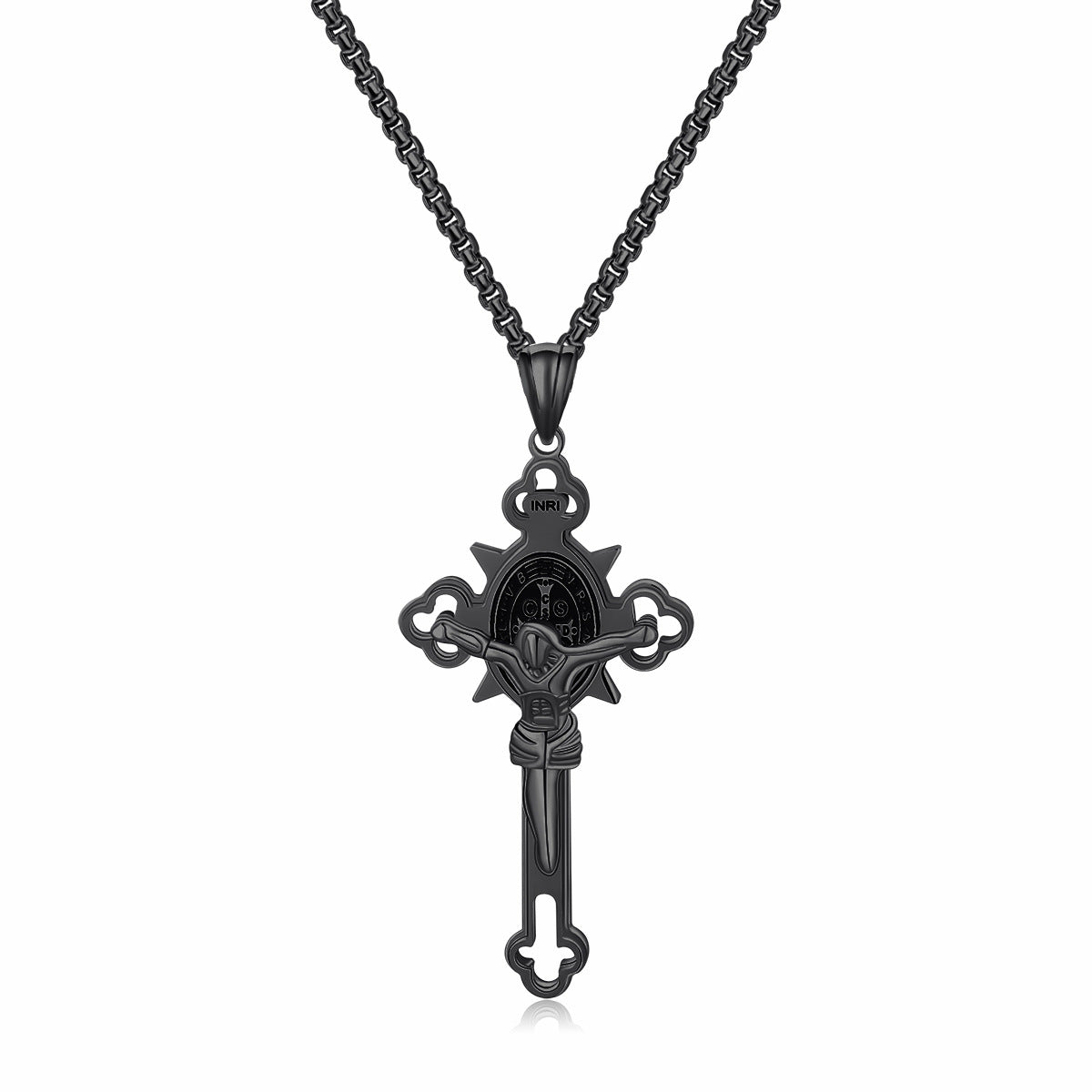 Hip-Hop Cross 304 Stainless Steel Plating Men'S