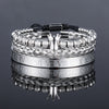 Punk Crown Stainless Steel Bracelets Bangle