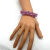 Classic Style Solid Color Silica Gel Unisex Wristband