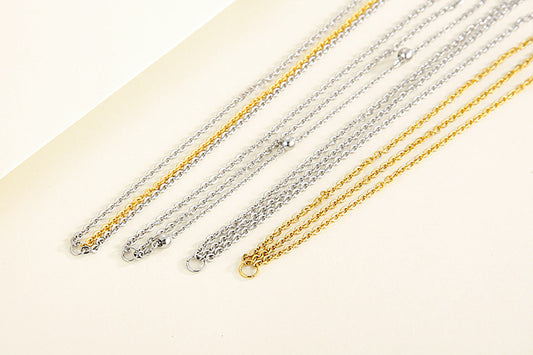 Korean Simple Stainless Chain Three-layer Chain Necklace Wholesale Gooddiy