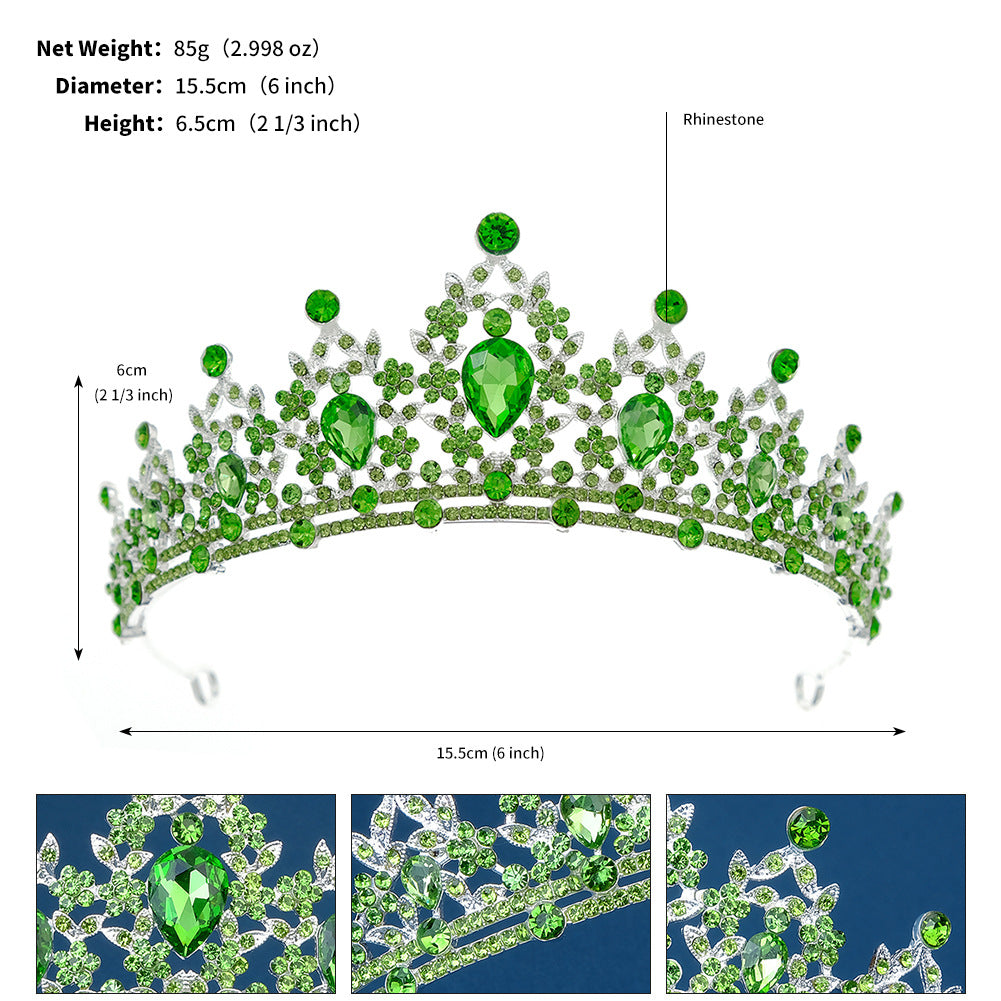 Retro Crown Alloy Plating Crown 1 Piece