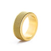 Basic Modern Style Geometric 304 Stainless Steel Plating Gold Plated Men'S Rings