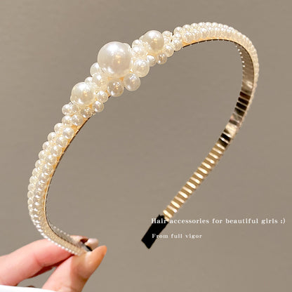 Fashion Pearl Beaded Headband Wholesale