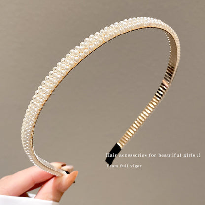 Fashion Pearl Beaded Headband Wholesale