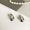 1 Pair Modern Style Water Droplets Plating Copper Ear Studs