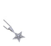 Hip-hop Cool Style Star Copper Inlay Zircon Pendant Necklace