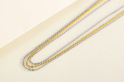 Korean Simple Stainless Chain Three-layer Chain Necklace Wholesale Gooddiy