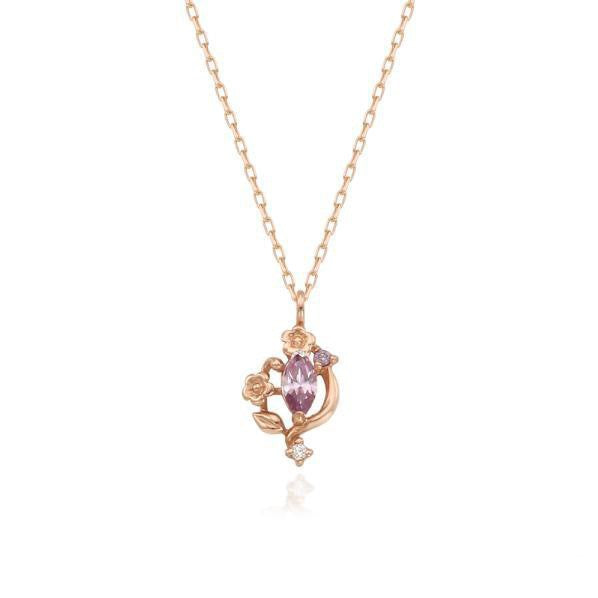 Original Design Crown Flower Sterling Silver Inlay Gem Women's Rings Necklace
