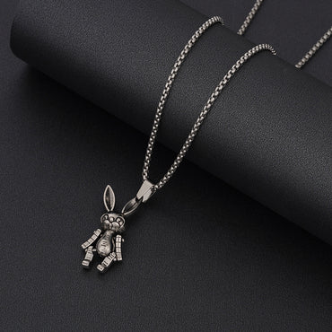 Cute Animal Alloy Titanium Steel Wholesale Pendant Necklace