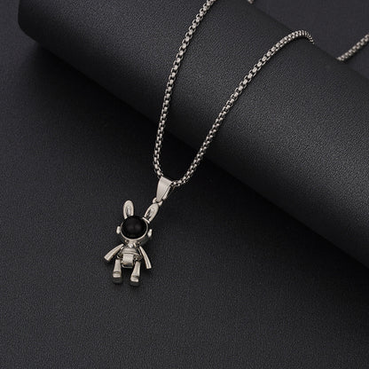 Cute Animal Alloy Titanium Steel Wholesale Pendant Necklace