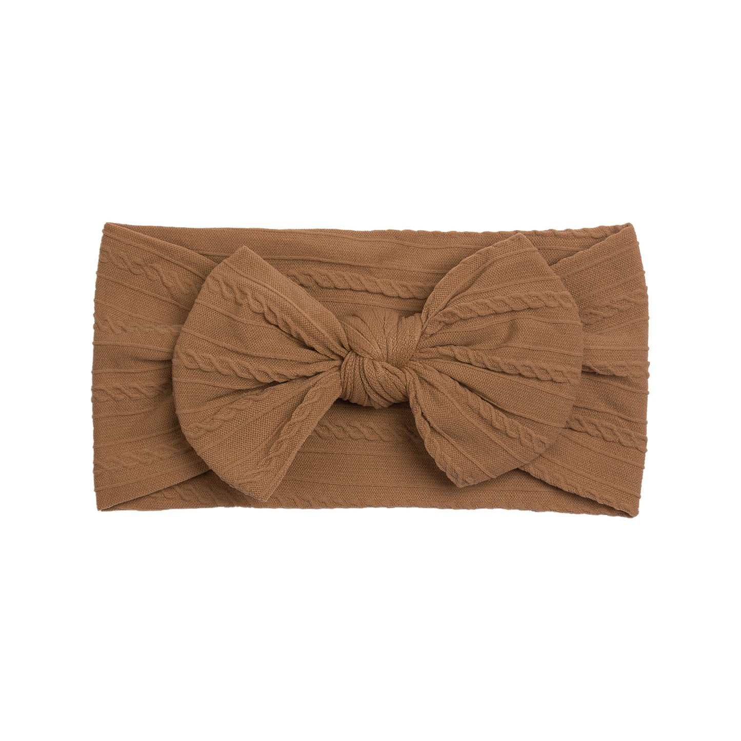 Fashion Solid Color Bow Knot Cloth Hair Band