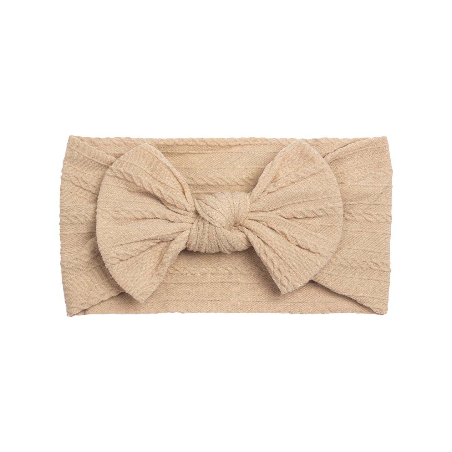 Fashion Solid Color Bow Knot Cloth Hair Band