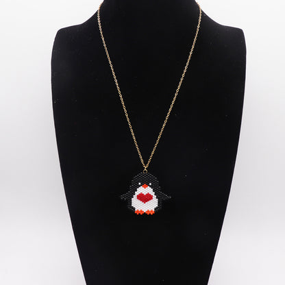 Artistic Animal Bird Alloy Wholesale Pendant Necklace