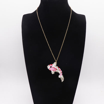 Artistic Animal Bird Alloy Wholesale Pendant Necklace