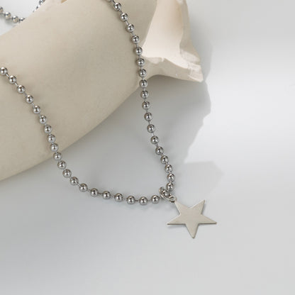 Business Star Alloy Wholesale Pendant Necklace