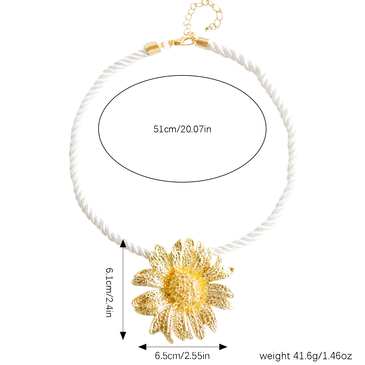 Vacation Sweet Daisy Alloy Plating Gold Plated Women's Jewelry Set