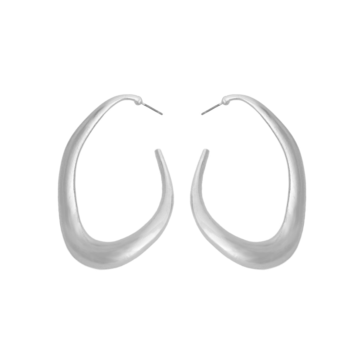 1 Pair Simple Style Irregular Plating Alloy Gold Plated Ear Studs