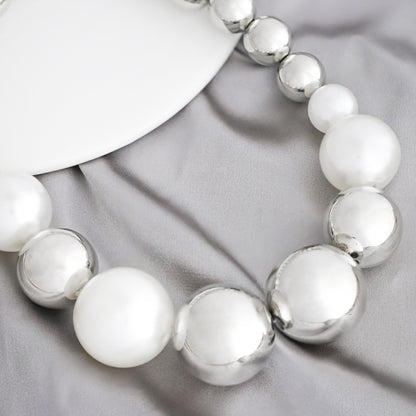 Simple Style Pearl Imitation Pearl Beaded Women's Necklace