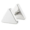 1 Piece Simple Style Classic Style Triangle Plating Stainless Steel Ear Studs