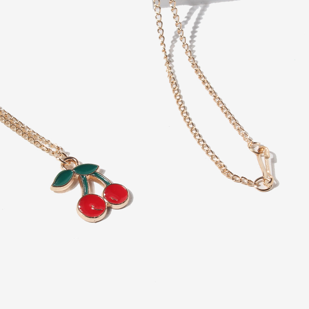 Simple Style Fruit Alloy Wholesale Pendant Necklace