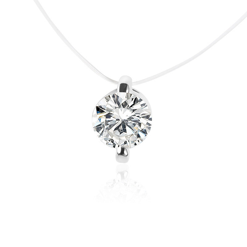 Modern Style Heart Shape Artificial Gemstones Alloy Wholesale Pendant Necklace