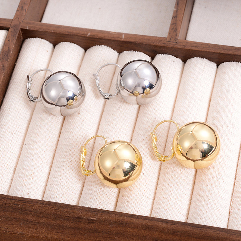 1 Pair Simple Style Solid Color Plating Alloy Gold Plated Ear Cuffs