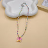 Lady Animal Seed Bead Wholesale Pendant Necklace