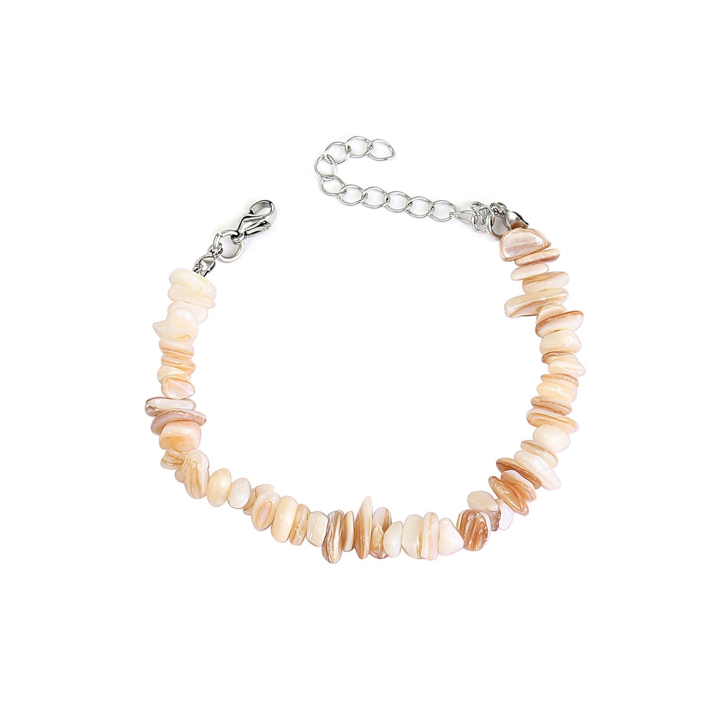 Vacation Geometric Mixed Materials Shell Irregular Handmade Women's Bracelets