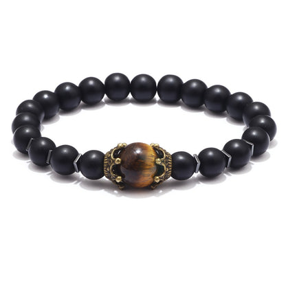 Simple Style Constellation Agate No Inlaid Bracelets