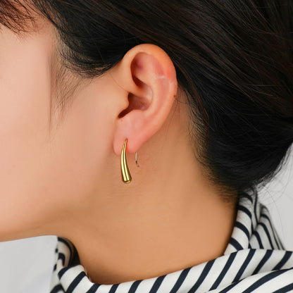 1 Pair Simple Style Round Plating Inlay Stainless Steel Titanium Steel Gold Plated Ear Studs