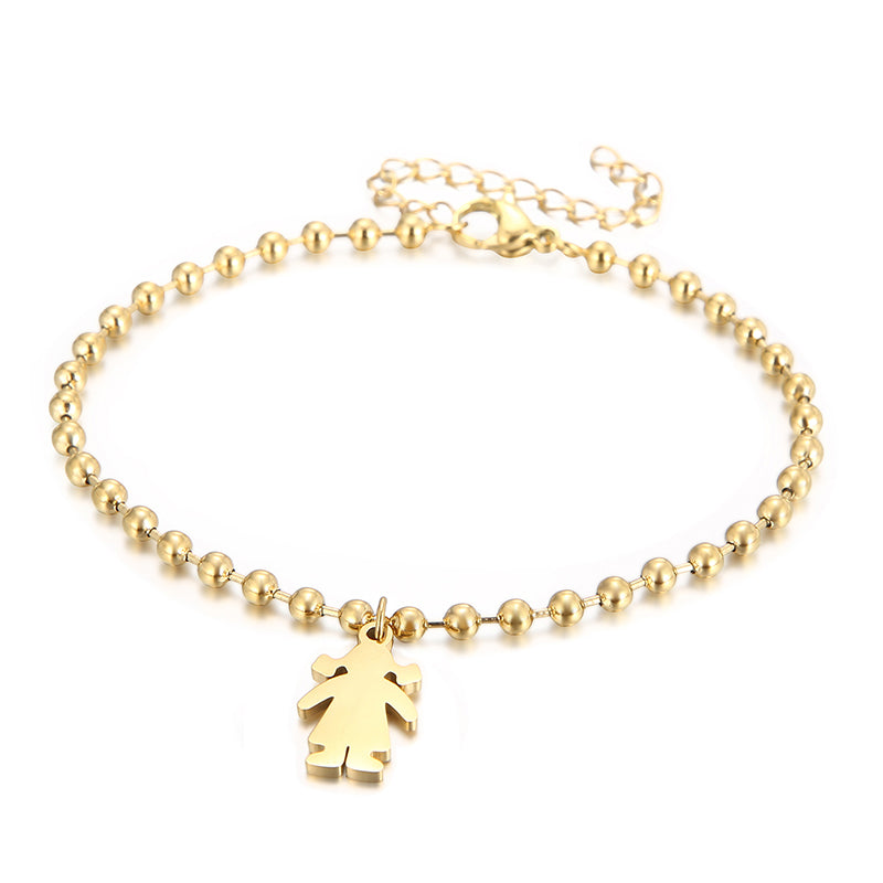Casual Simple Style Geometric Stainless Steel Plating 18k Gold Plated Bracelets Necklace