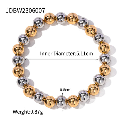 Ig Style Color Block Stainless Steel Bracelets In Bulk