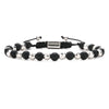 Ethnic Style Simple Style Geometric Copper Haematite Inlay Zircon Unisex Bracelets