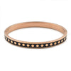 Streetwear Round Dots Stainless Steel Bangle In Bulk