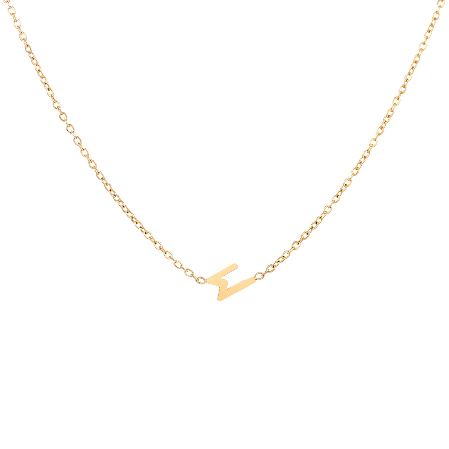 Simple Style Cross Titanium Steel Gold Plated Zircon Gold Plated Necklace