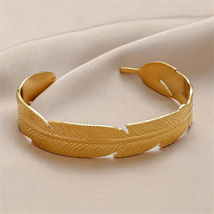 Ig Style Streetwear Solid Color Stainless Steel Bangle In Bulk