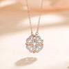 Fairy Style Heart Shape White Copper Zircon Pendant Necklace In Bulk