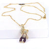 Casual Hip-hop Little Bear Copper Plating Inlay Copper Zircon Gold Plated Pendant Necklace