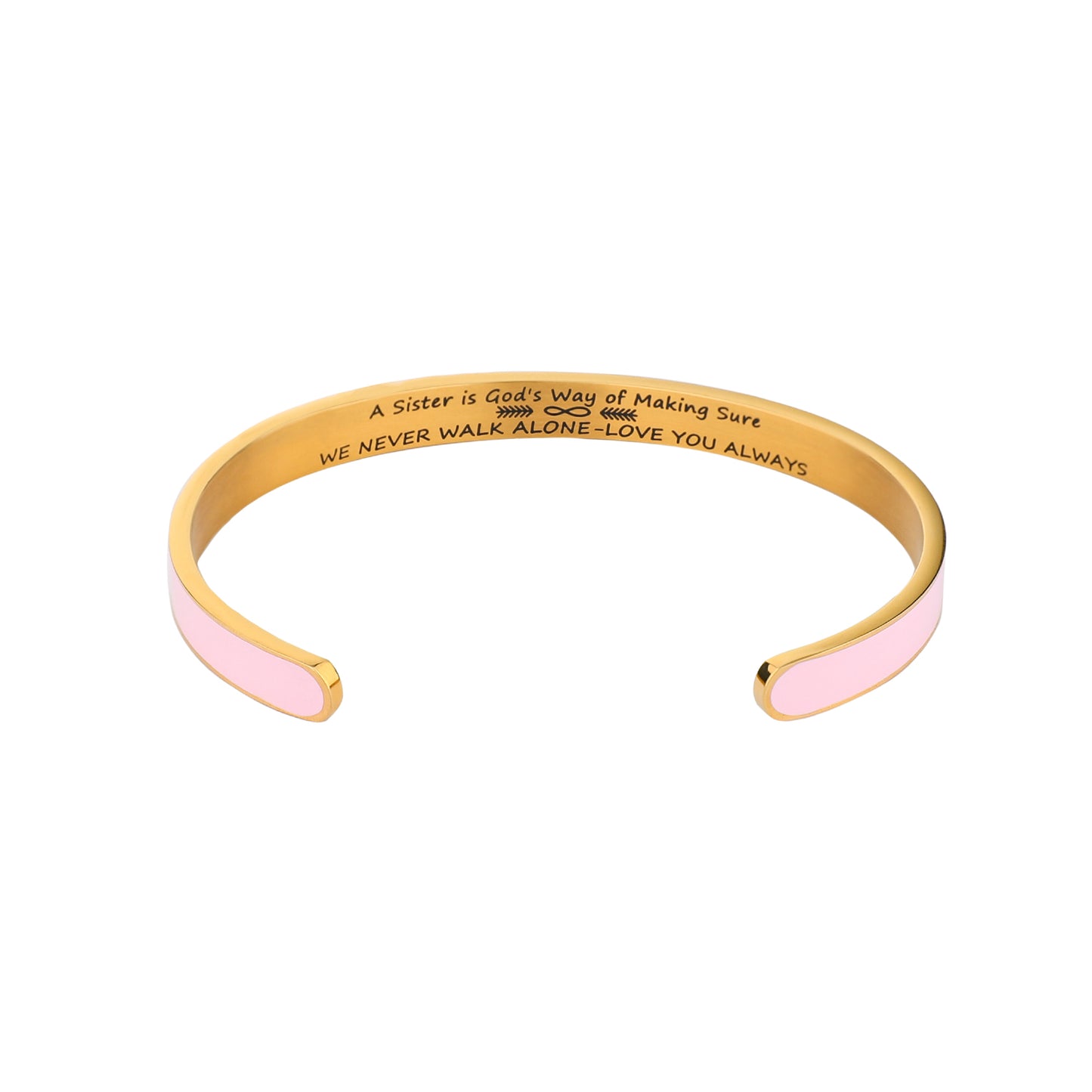 Casual Classic Style Geometric Stainless Steel Epoxy Plating Gold Plated Bangle