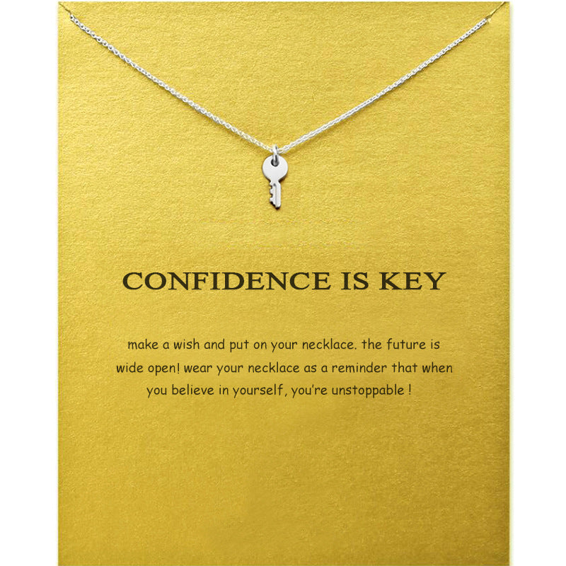 Simple Style Key Alloy Patchwork Unisex Pendant Necklace