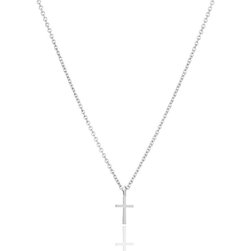 Simple Style Cross Alloy Plating Gold Plated Unisex Pendant Necklace