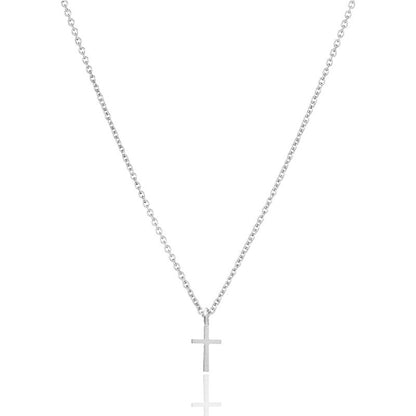 Simple Style Cross Alloy Plating Gold Plated Unisex Pendant Necklace