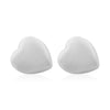 1 Pair Simple Style Heart Shape Plating Stainless Steel Gold Plated Ear Studs