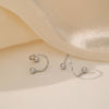 1 Pair Simple Style Star Heart Shape Plating Stainless Steel Ear Studs