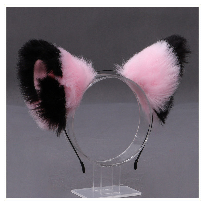 Cartoon Style Animal Plush Metal Hair Band