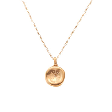 Casual Cute Simple Style Star Stainless Steel Plating Rose Gold Plated Pendant Necklace