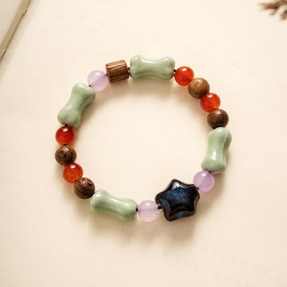 Ethnic Style Geometric Ceramics Beaded Women's Bracelets