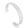 Simple Style Solid Color Stainless Steel Bangle In Bulk