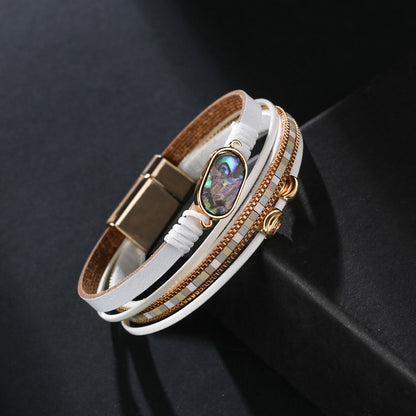 Simple Bohemian Multi-layered Bracelet